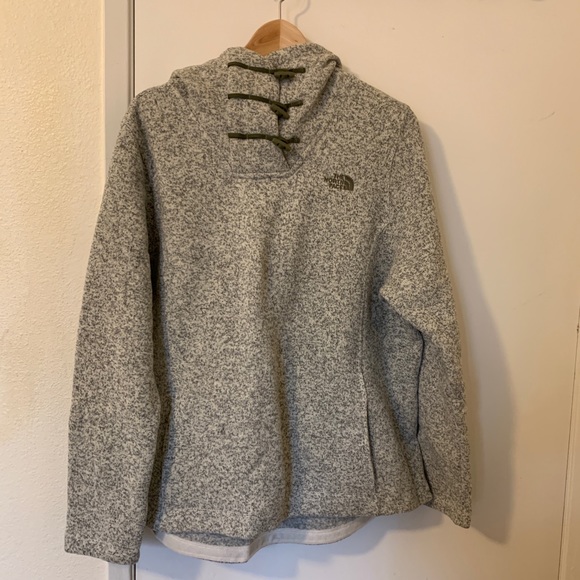 The North Face Tops - The North Face pullover fleece hoodie